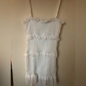 Nasty Gal White Mini Dress